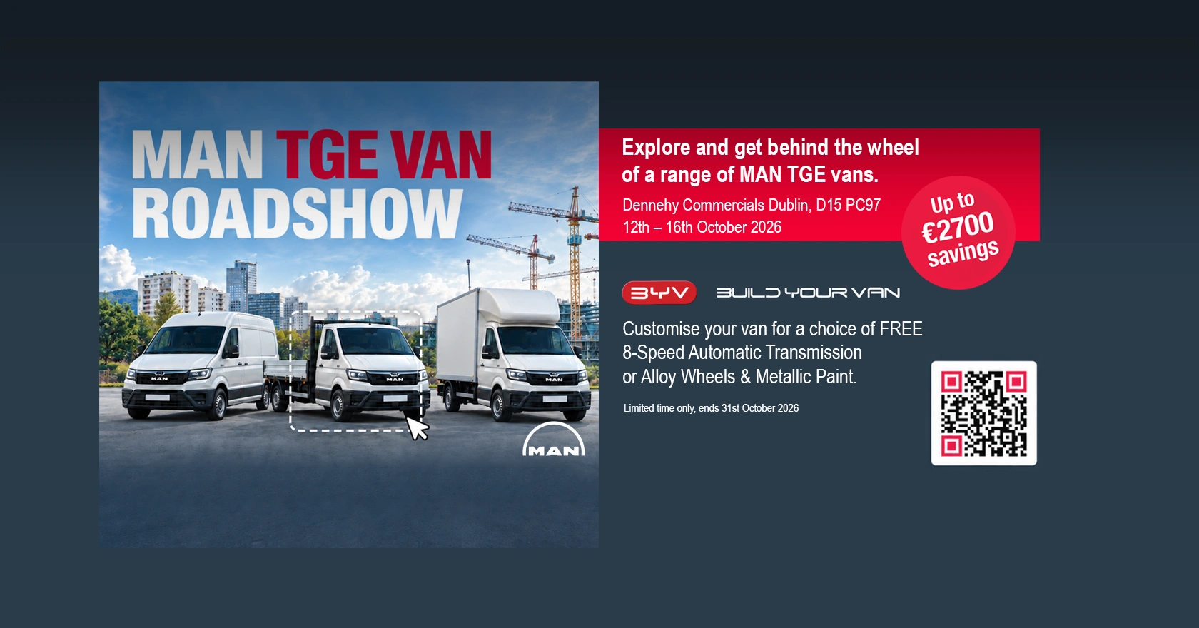 MAN TGE VAN ROADSHOW
